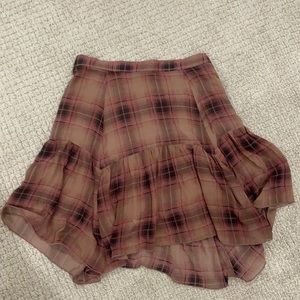 Urban outfitters NEW WITH TAGS plaid skirt